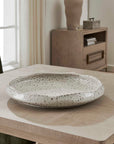 Stardust Ripple - Indoor-Outdoor Bowl - White