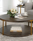 Palisade - Round Wood Coffee Table