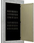Melange - Glamour Floor Mirror With Jewelry Armoire Storage - Champagne