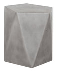 Gem - Outdoor Stool - Gray