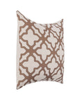 Mullan - 22" x 22"Pillow - Frothed Brown