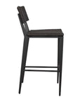 Calbas - Outdoor Bar Stool - Java Black