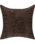 Abbey - 22" x 22"Pillow - Sierra Brown