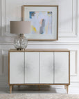 Dani - 4 Door Cabinet - White