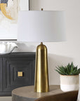 Flinchem - Brass Table Lamp - Bronze