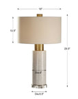 Vaeshon - Concrete Table Lamp - White