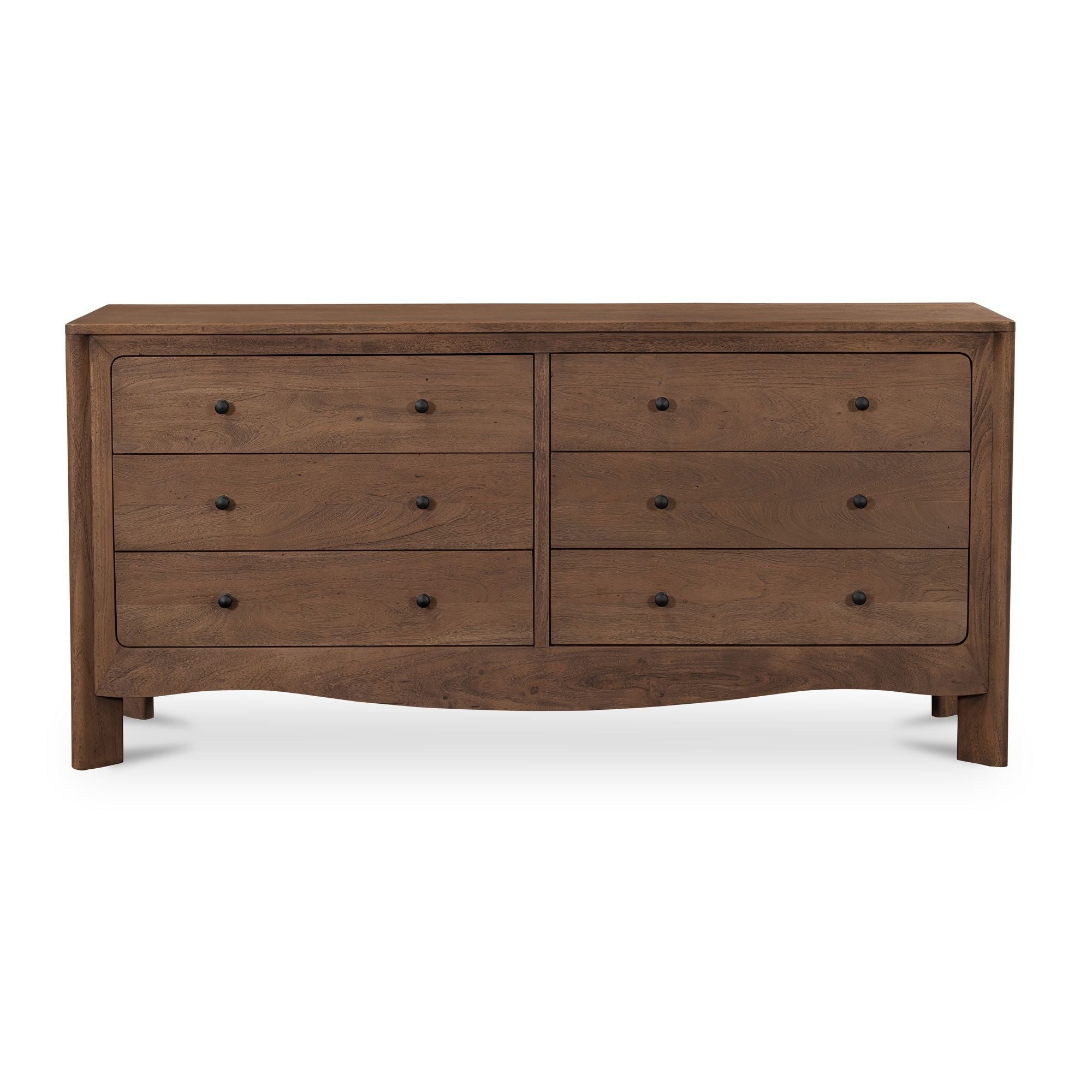 Mabel - 6 Drawer Dresser - Dark Brown Santa Barbara Design Center Mabel - 6 Drawer Dresser - Dark Brown Santa Barbara Design Center