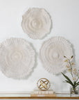 Ocean Gems - Wall Decor (Set of 3) - Ivory