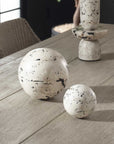 Nouveau - Indoor-Outdoor Spheres (Set of 2) - Black / White