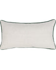 Novel Estate - 14" x 26" NV Belcourt Floral Pillow - Natural / Blue