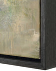 Fragment - Hand Painted Landscape Art - Black / Brown / Gray / Green / White