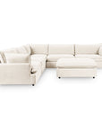 Caplan - 6 Piece Modular Sectional With Ottoman