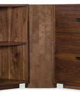 Elon - Lateral File - Dark Brown