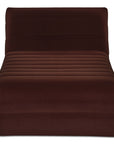 Verity - Chaise - Dark Brown