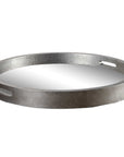 Bechet - Round Tray - Silver