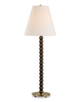 Gallus - Wood Spheres Table Lamp - Brown / Woodtone