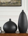 Bower - Vases (Set of 2) - Black