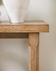 Commerce And Market - Console - Light Wood