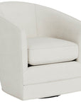 Burke - Outdoor Swivel Chair, Special Order - White