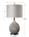 Hedera - Textured Table Lamp - Ivory