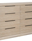 Modern - Eight Drawer Dresser