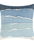 Stillness - ST Bikram Pillow - Capri Blue Multi
