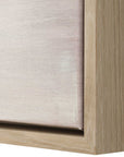 Trance - Hand Painted Abstract Art - Brown / Gray / White / Woodtone