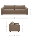 Farrow - Sofa - Taupe