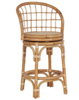 Getaway - Rattan Counter Stool - Light Brown