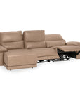 Branford - Power Recliner Sectional With LAF Chaise - Camel
