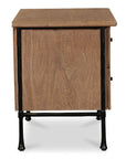 Rene - Accent Nightstand - Light Brown
