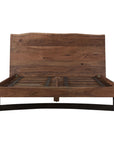 Bent - Queen Size Bed - Smoked
