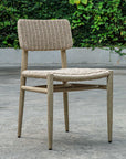 Kailua - Outdoor Wicker Dining Chair - Gray