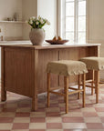Anna - Counter Stool - Light Brown