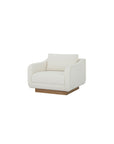 Keane - Accent Chair - White