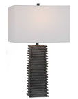 Sanderson - Metallic Table Lamp - Charcoal
