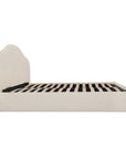 Maggie - King Storage Bed - Cream