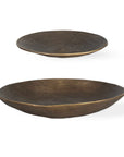 Stratum - Round Bowls (Set of 2) - Brass