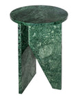 Grace - Marble Accent Table - Dark Green