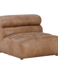 Ramsay - Leather Slipper Chair - Tan
