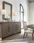 Modern Mood - Raffia Landscape Mirror