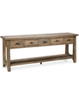 Talladega - Console Table - Natural Pine