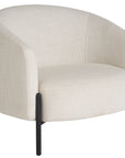 Coalesce - Nikolai Lounge Chair - Pearl Silver