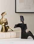 Affection - Bronze Gold Sculpture (Set of 2)