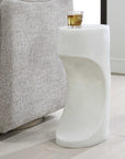 Stevie - Indoor-Outdoor Accent Table - White