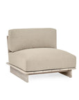 Livia - Outdoor Armless Chair - Taupe