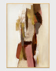 Opulent - 40" x 60" Painting Art by Buddy Whitlock - Pink / Beige