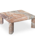 Segment - Coffee Table - Orange Lavante Marble