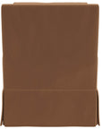 Curated - Jocelyn Swivel Glider Chair - Dark Brown
