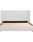 Luzon - Queen Bed - Light Gray